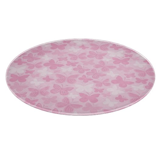 蝶パターン2 カッティングボード (角)