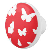 蝶パターン2 セラミックノブ (右)