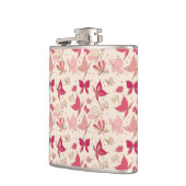蝶パターン2 フラスク (左)