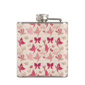 蝶パターン2 フラスク (裏面)