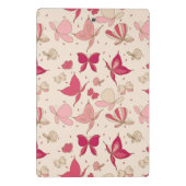 蝶パターン2 ミニクリップボード (裏面)