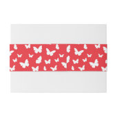 蝶パターン2 招待状ベリーバンド (裏面例)