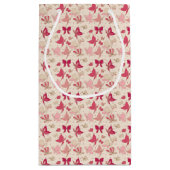 蝶パターン3 スモールペーパーバッグ (裏面)