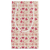 蝶パターン3 スモールペーパーバッグ (正面)