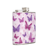 蝶パターン3 フラスク (右)