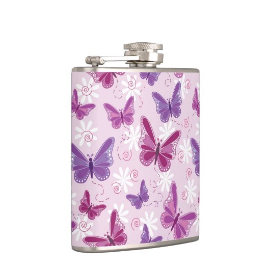 蝶パターン3 フラスク (右)
