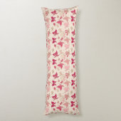 蝶パターン3 ボディピロー (裏面 (縦))