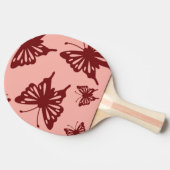 蝶パターン3 卓球ラケット (横)