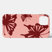 蝶パターン3 Case-Mate iPhoneケース (裏面 (横))