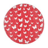 蝶パターン カッティングボード (正面)