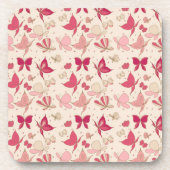 蝶パターン コースター (正面)