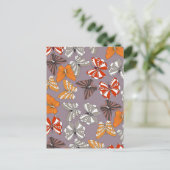 蝶パターン シーズンポストカード (スタンド正面)