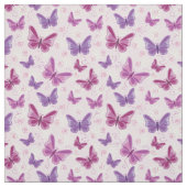 蝶パターン ファブリック (見本)