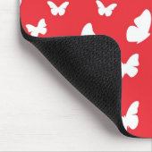 蝶パターン マウスパッド (コーナー)