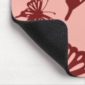 蝶パターン マウスパッド (コーナー)