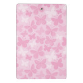 蝶パターン ミニクリップボード (裏面)