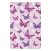 蝶パターン ミニクリップボード (裏面)