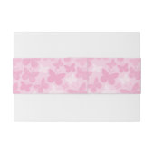 蝶パターン 招待状ベリーバンド (裏面例)