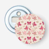 蝶パターン 栓抜き (正面)