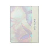 蝶パーソナライズされたのメモ帳 ノートパッド (回転)