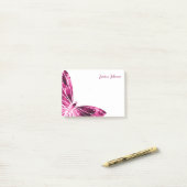 蝶パーソナライズされたのメモ帳 ポストイット (デスク上)