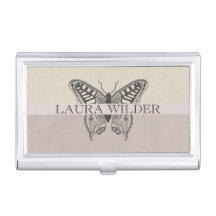 蝶パーソナライズされたイラストレーション名モノグラム