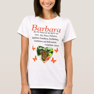 蝶パーソナライズされたガラテヤ5 Tシャツ