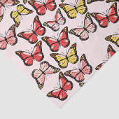 蝶パーソナライズされたティッシュペーパー 薄葉紙 (詳細)