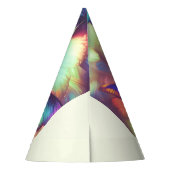 蝶パーソナライズされたパーティー帽子 パーティーハット (裏面)