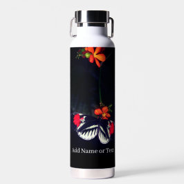 蝶パーソナライズされた水瓶 ウォーターボトル