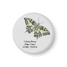 蝶パーソナライズされた記念碑