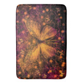 蝶ビクトリアン バスマット (正面縦)