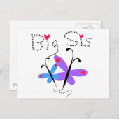 蝶ビッグシス ポストカード (正面/裏面)