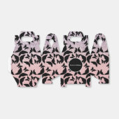 蝶ピンクグリッター誕生日パーティー フェイバーボックス (折り畳みなし)