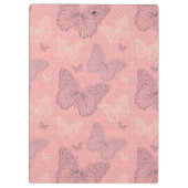 蝶ピンク クリップボード (裏面)