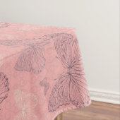 蝶ピンク テーブルクロス (インサイチュ)