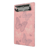 蝶ピンク ミニクリップボード (アングル2)