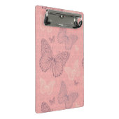 蝶ピンク ミニクリップボード (アングル)