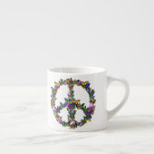 蝶ピースマーク エスプレッソカップ (右)