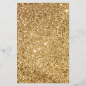 蝶フェイク金ゴールド赤ちゃんシャワービンゴゲーム (裏面)