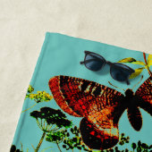 蝶フランスの類 ビーチタオル (インサイチュ)