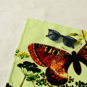 蝶フランスの類 ビーチタオル (インサイチュ)