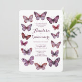 蝶フレエレガントームキンチェニェラカスタム 招待状 (スタンド正面)