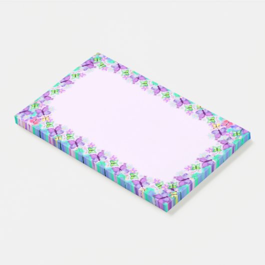 蝶フレーム付箋 ポストイット (アングル)