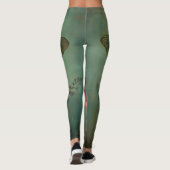 蝶フローラレギンス レギンス (裏面)