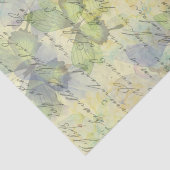 蝶フローラ古い手書き切り離し 薄葉紙 (詳細)