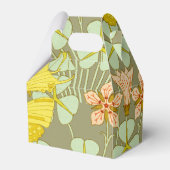 蝶フローラ植物学カラフル フェイバーボックス (裏面サイド)