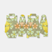 蝶フローラ植物学カラフル フェイバーボックス (折り畳みなし)