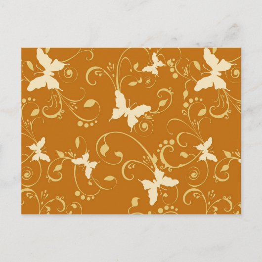 蝶フローラ10%オフ販売 ポストカード (正面)