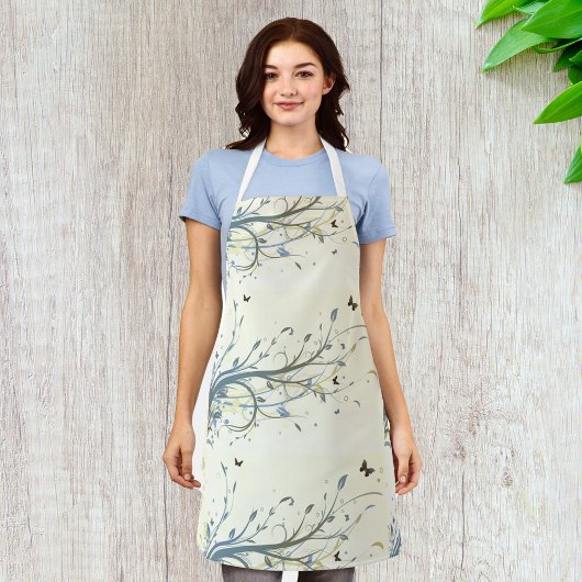 蝶フローラ エプロン